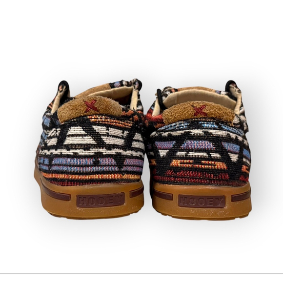 Twisted X Boys Hooey Loper Sneakers 2 Multi-color Gum Soles Western Aztec Sz 2M - Picture 6 of 9